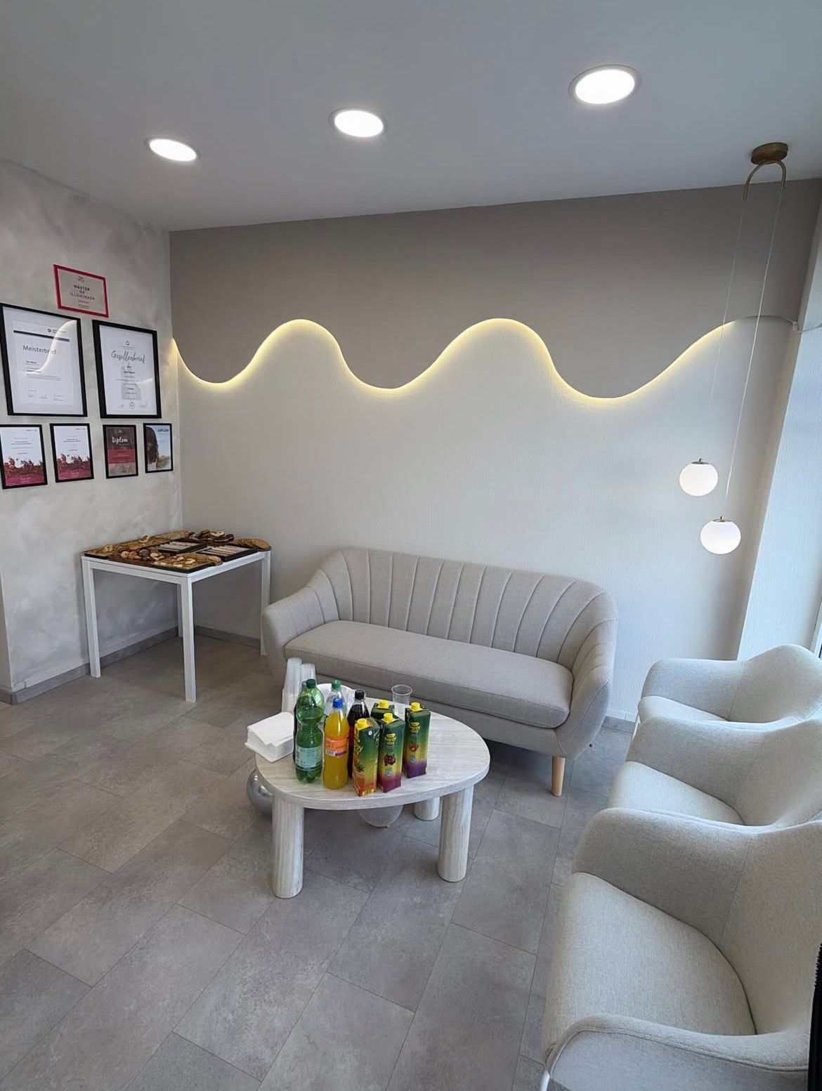 Wartebereich LA BELLA Neuwied