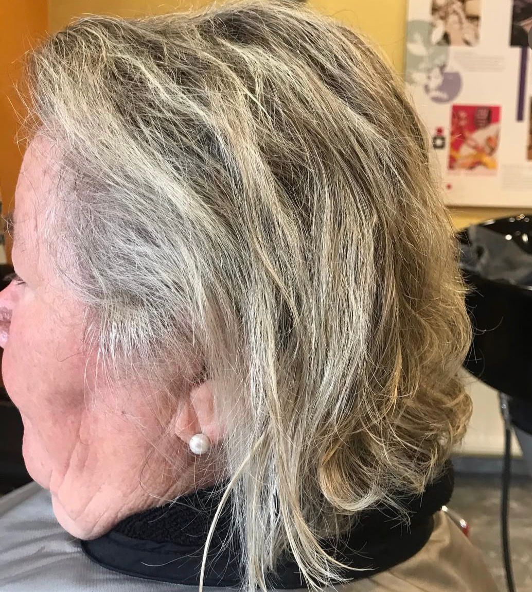 Vorher Kurzhaarschnitt